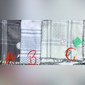 Men Scarf Shemagh Colored